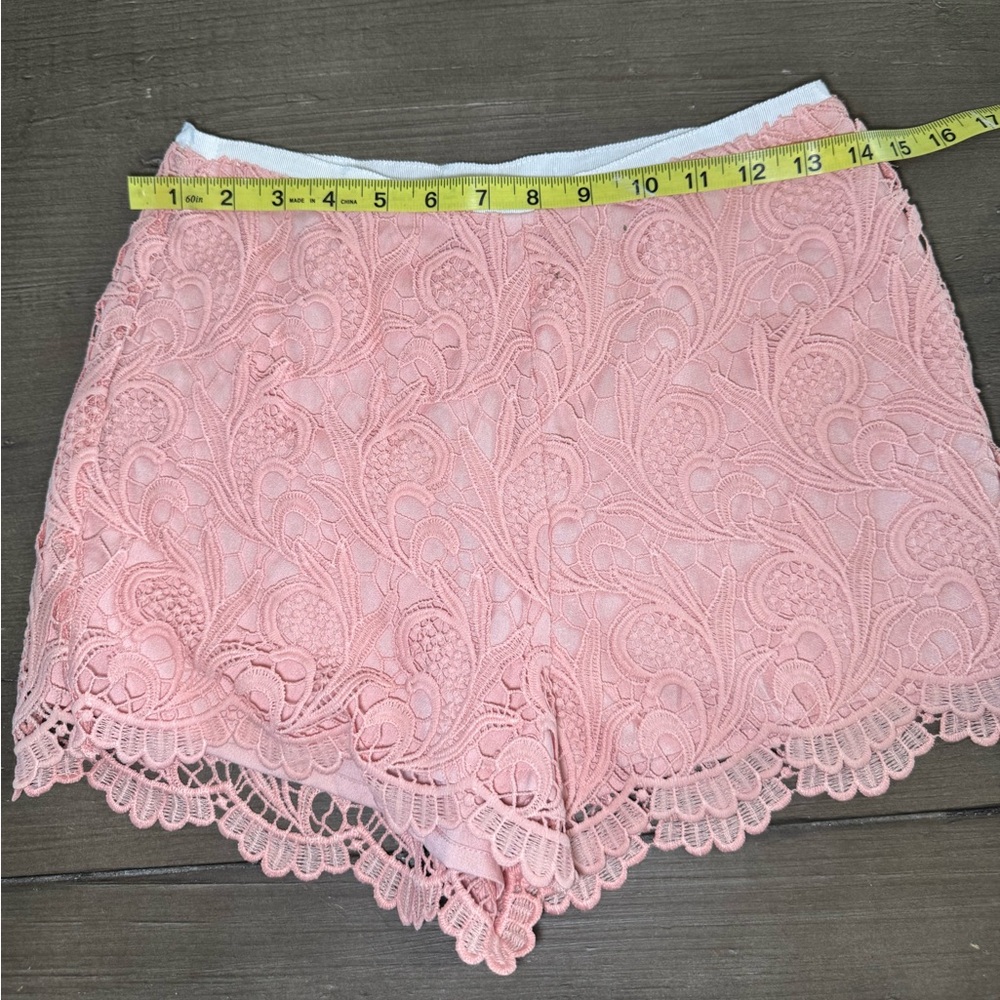 Endless Rose Pink Lace Shorts Small - Picture 4 of 8
